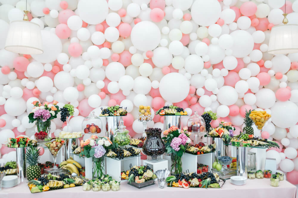 Balloon Wall for Social Media Shoots